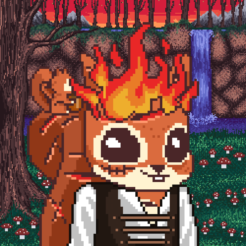 Pixel Squirrels #1780